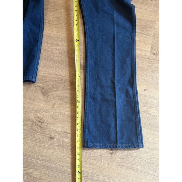 Vintage 80’s Sears Roebucks Boot Cut Jeans Denim 36x33 Blue Made in USA - Picture 7 of 10